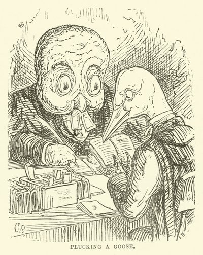 Ilustração para o pequeno senhor Bouncer e seu amigo Verde Verdant de Cuthbert Bradley