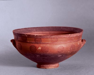 Tigela, c.1000-750 aC (louça de barro) de Cypriot Cypriot