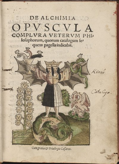 Alchimia opvscvla compvra filósofos antigos, 1550 de Cyriacus Jacob