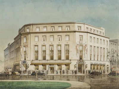 The Royal Insurance Company, Plymouth, com projeto de Thomas Smith Tait de Cyril Farey