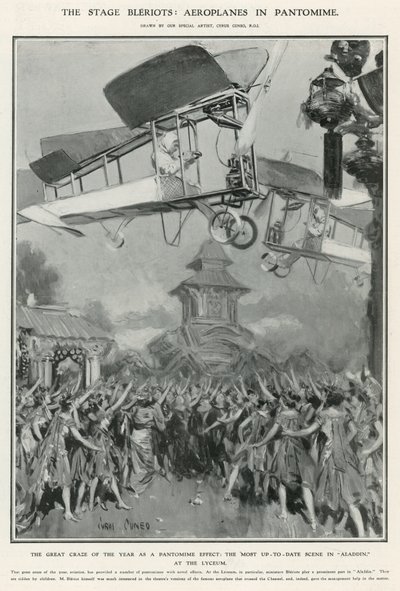 O estágio Bleriots de Cyrus Cuneo