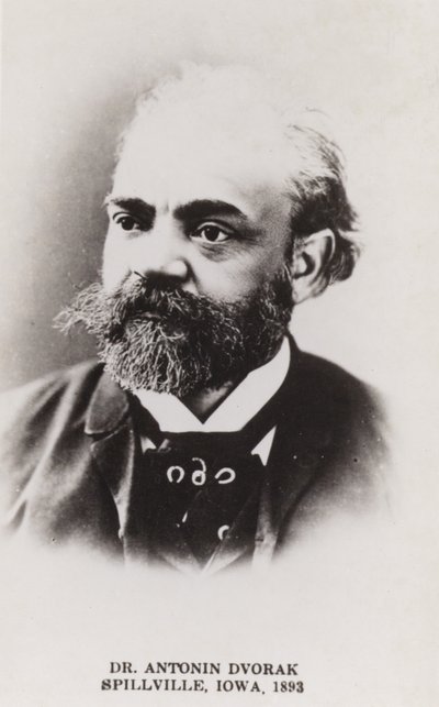Antonin Dvorak em Spillville, Iowa, 1893 de Czech Photographer
