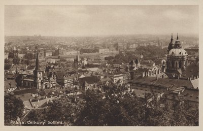 Visão geral, de, praga de Czech Photographer