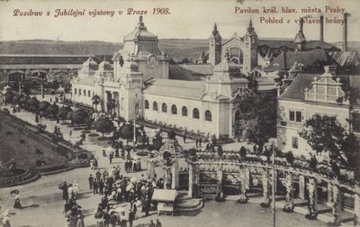 Exposição do Jubileu, Praga, 1908 de Czech Photographer