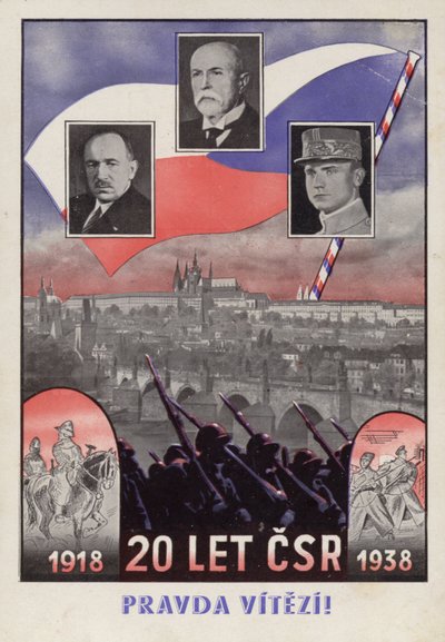 Celebrando a independência da Checoslováquia 1918 - 1938 de Czech School