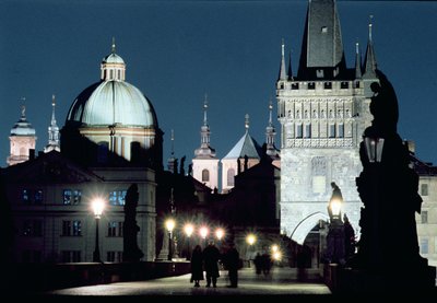 Cernin Palace, construído em 1669 de Czech School