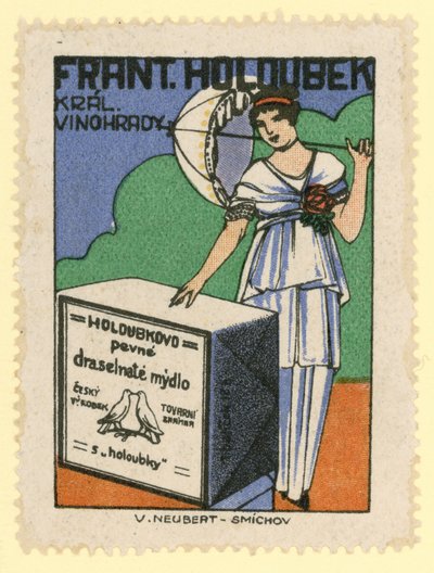 Franstisek Holoubek Dove fogo sabão de potássio de Czech School