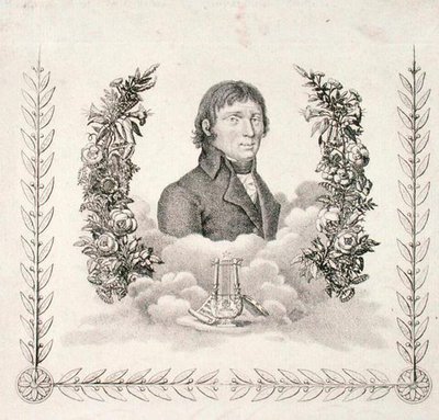 Josef Gelinek (1758-1825) (gravura) de Czech School