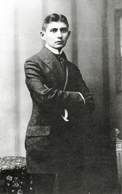 Retrato de Franz Kafka, (1883 - 1924) de Czech School