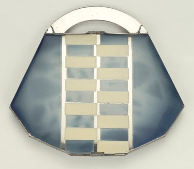 Princesa Bolsa Pó Compacto, Checo, década de 1930 de Czech School