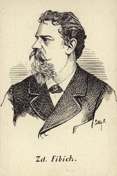Zdenek Fibich, compositor checo (1850-1900) de Czech School