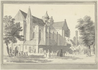 Igreja de Maria em Utrecht de D.J. Bierens