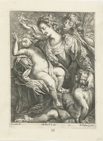 Maria com Cristo e João de D. Claessens
