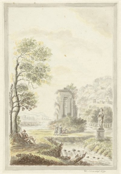 Paisagem Arcadiana de D. Nachenius