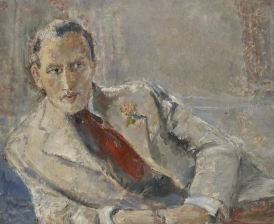 Geoffrey Hedley, c.1942 (óleo sobre tela) de Dame Ethel Walker