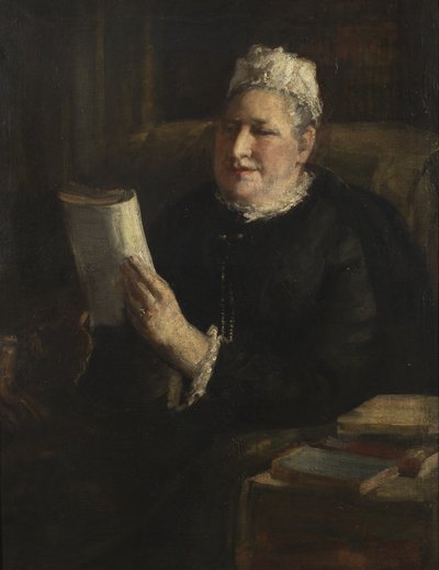 Retrato da Sra. Adams, c.1900 (óleo sobre tela) de Dame Ethel Walker