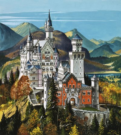 Castelo de Neuschwanstein de Dan Escott