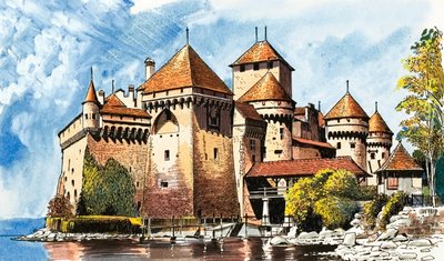 Castelo de Chillon de Dan Escott
