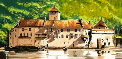 Castelo de Chillon de Dan Escott