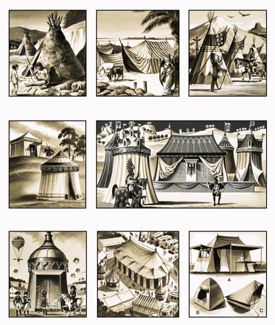 De então até agora: A história das tendas - casas em movimento de Dan Escott