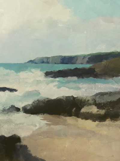 Praia Rochosa de Dan Hobday
