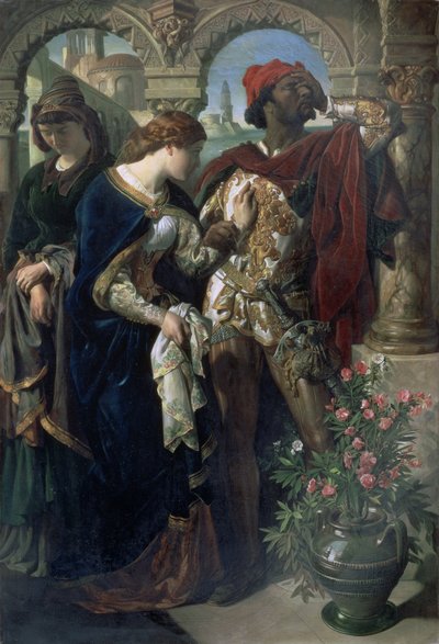 Othello, Desdemona e Emilia de Daniel Maclise
