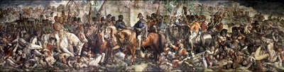 O encontro de Wellington e Blucher após a batalha de Waterloo de Daniel (1806 70) Maclise