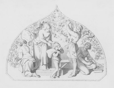 Shakespeare, The School-Boy (gravura) de Daniel (after) Maclise