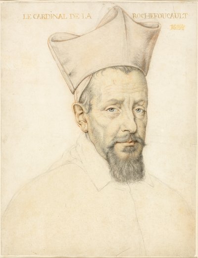 Busto do Cardeal de la Rochefoucauld de Daniel Dumonstier