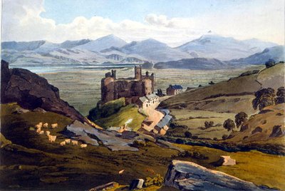 Castelo de Harlech de Daniel Havell