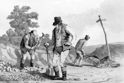 Road Menders, 1812 de Daniel Havell