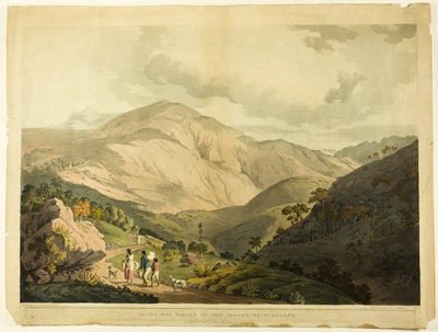 Vale de Sandy Bay, Santa Helena de Daniel Havell