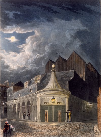 O Teatro Olímpico, 1826 de Daniel Havell