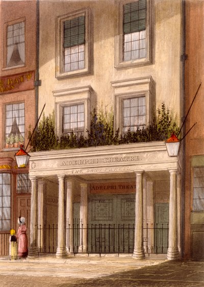 O Teatro Sans Pareil, 1826 de Daniel Havell