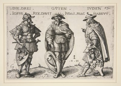 Die Drei Guten Juden (Três Judeus Meritórios) de Daniel Hopfer