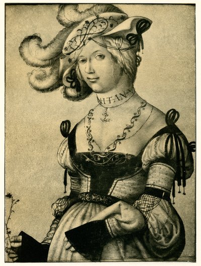 Retrato de uma menina de Daniel Hopfer