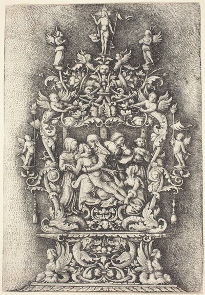 Relicário com Pietà de Daniel Hopfer