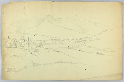 Bald Knob, do final da Waterville Road, o Gurley