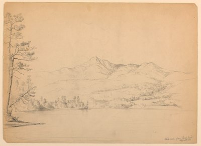 Montanha Chocorua de Cara