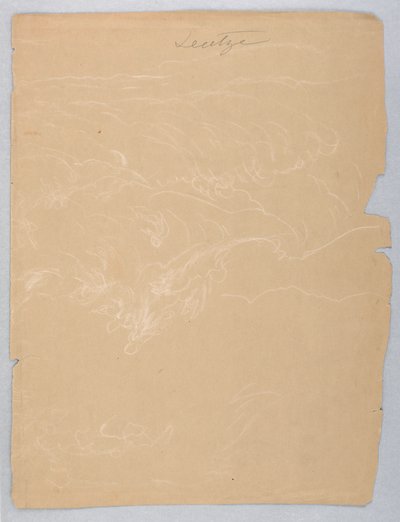 Desenho, Nuvens, ca. 1840 de Daniel Huntington