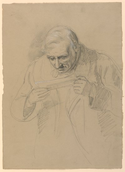 Desenho, Pai de Daniel Huntington, 1859 de Daniel Huntington