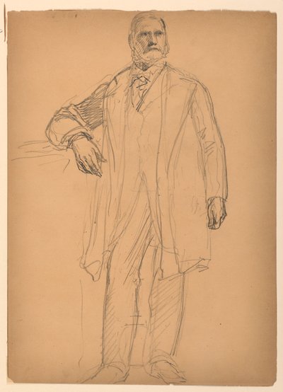 Desenho, Presidente Chester Alan Ar, junho de 1886 de Daniel Huntington