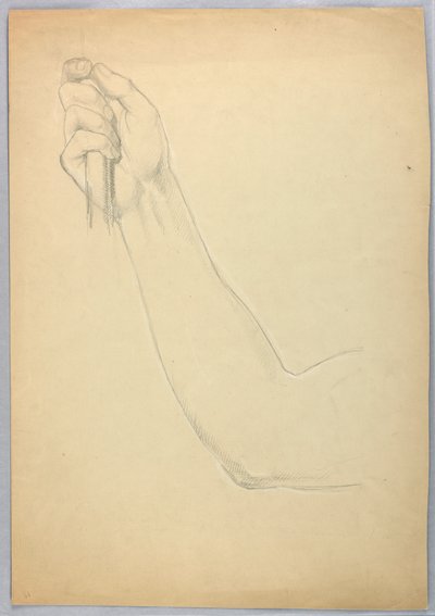 Desenho, Estudo para Duplicado de "C", 1850 de Daniel Huntington