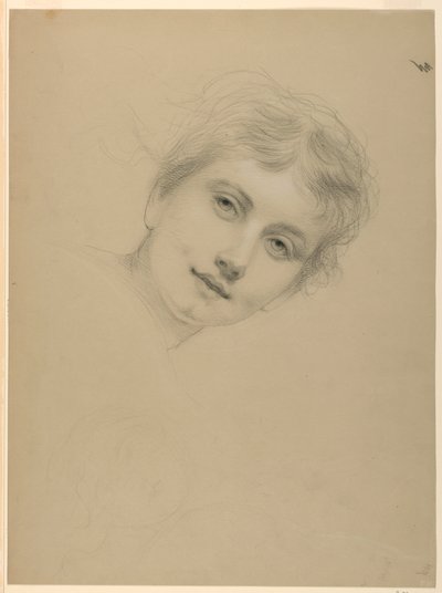 Desenho, Estudo para o Ac. Nacional, 1887 de Daniel Huntington