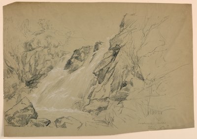 Goodrich Falls, Ellis River, New Hampshire de Daniel Huntington