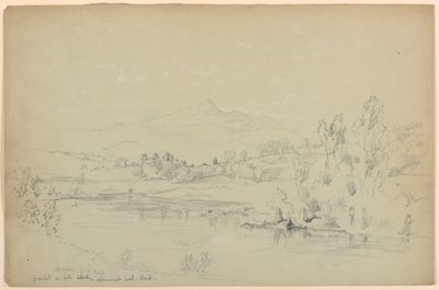 Monte Chocorua, do riacho de Daniel Huntington