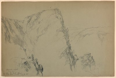 Próximo ao topo, Dixville Notch, New Hampshire de Daniel Huntington
