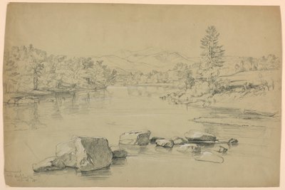 Ponte Pemigewassett, West Campton, New Hampshire de Daniel Huntington