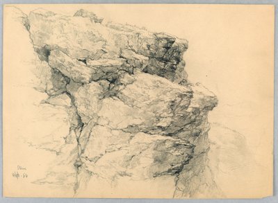 Rock Ledge em Stowe de Daniel Huntington