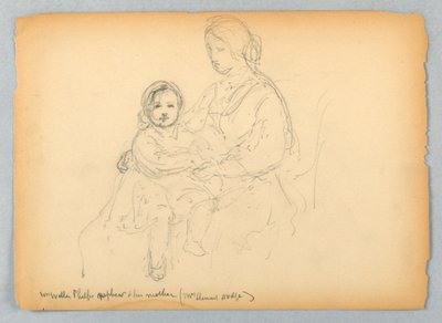 Sobrinho de William Walter Phelps e sua mãe, Sra. Steuart Dodge de Daniel Huntington